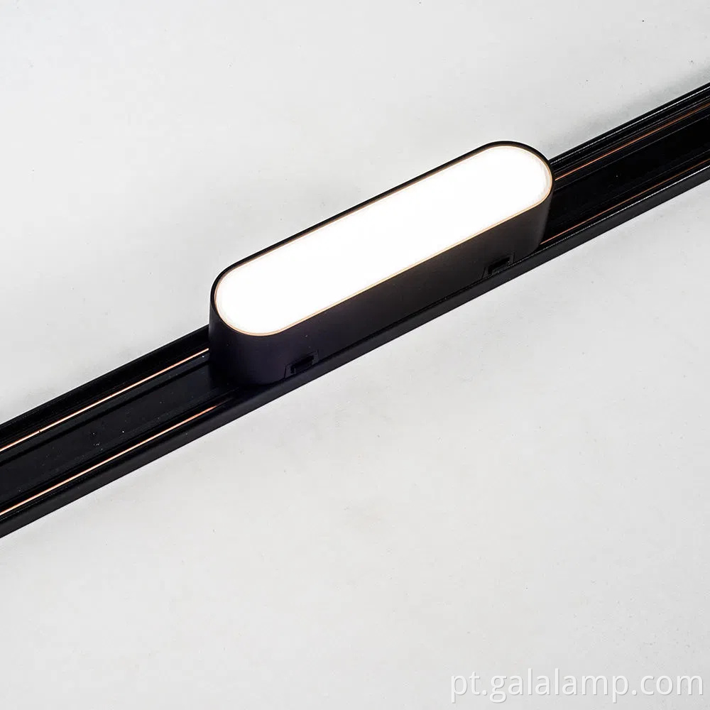 Teto erdu linear 48V 35mm Sistema de luz de trilho magnetic de trilho slim Sistema